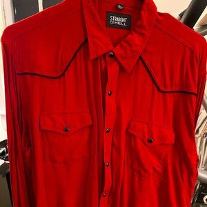 Straight to Hell - Open Road Western Shirt